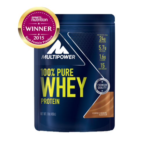 Poza cu 100% Pure Whey Protein - 450g - Kahvi Karamelli MPOWER