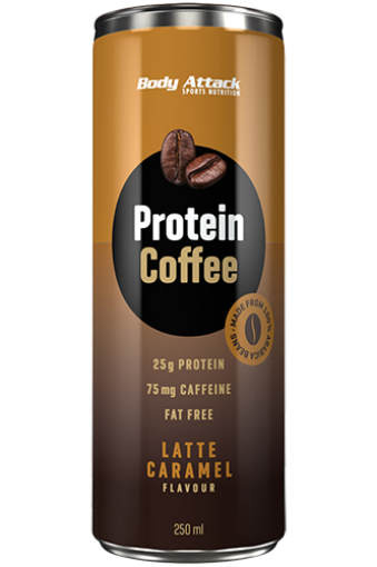 Poza cu Proteiinikahvi - 250 ml Karamelli-Latte Body Attack