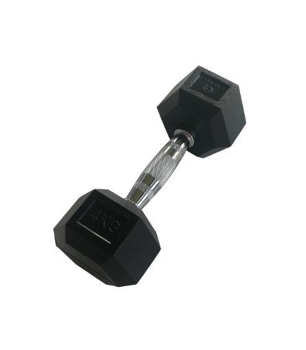 Poza cu Kuusikulmainen käsipaino 4 kg - Dumbbell