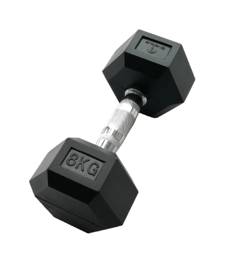 Poza cu Kuusikulmainen käsipaino 8kg - Dumbbell