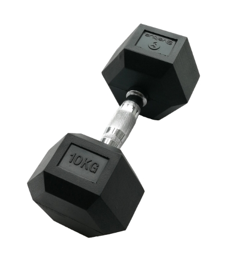 Poza cu Kuusikulmainen käsipaino 10 kg - Dumbbell