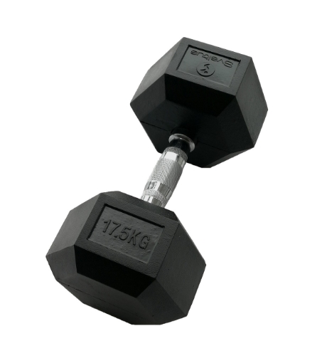 Poza cu Kuusikulmainen käsipaino 17.5 kg - Dumbbell