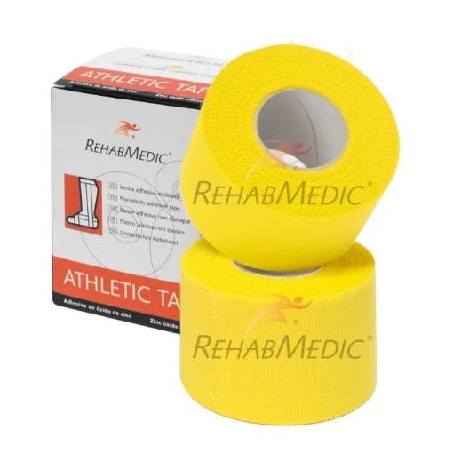 Poza cu Athletic Tape - Rehabmedic - 3.8 cm KELTAINEN