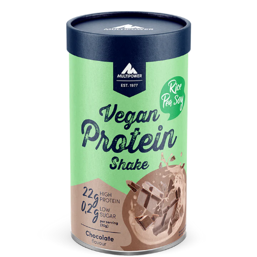 Poza cu Vegan Protein Shake 420g - Chocolate MultiPower