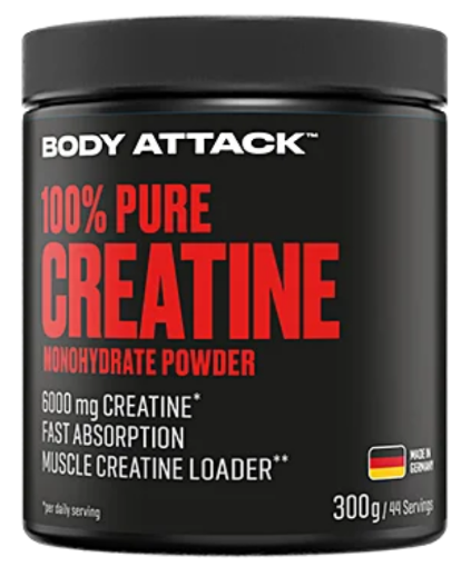 Poza cu Kreatiini 100% Jauhe - 300g Body Attack