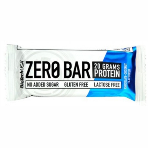 Poza cu Zero Bar 50g - Suklaa ja Kookos BioTech