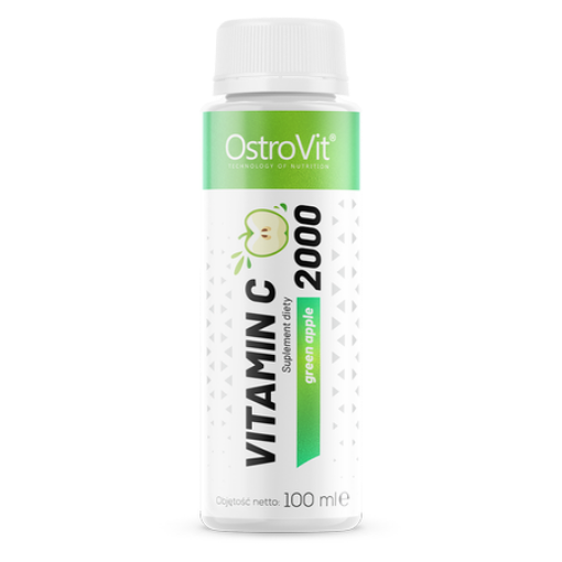 Poza cu OstroVit C-vitamiini 2000 Shot 100 ml - Vihreä omena