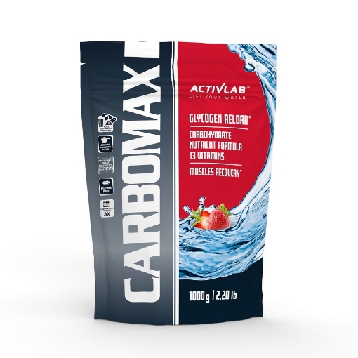 Poza cu CarboMax Energy 1000g - Mansikka - ActivLab