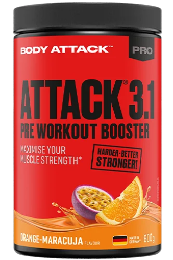 Poza cu PRE ATTACK 600G - VIHREÄ OMEM BODY ATTACK