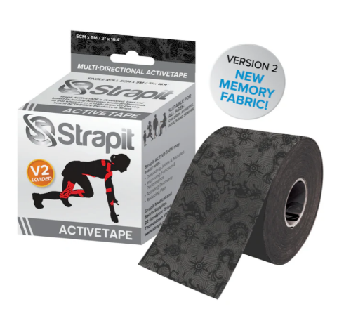 Poza cu DYNAMIC ACTIVETAPE 5CM x 5M  - MUSTA/MUSTA