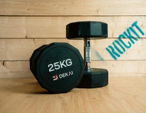 Poza cu Setti 2 Kumikäsipainoa 25 kg - DEKAI