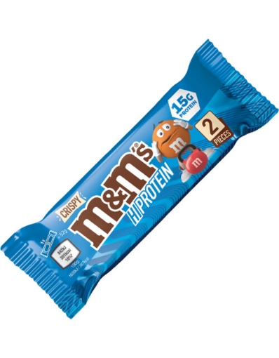 Poza cu M&M's Crispy High Protein Patukka 52g - Maitosuklaa