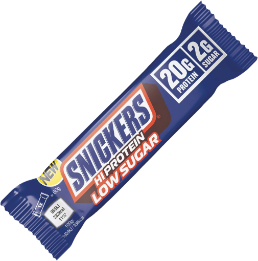 Poza cu Snickers Low Sugar High Protein Patukka 57g - Maitosuklaa