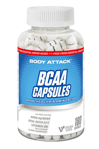 Poza cu BCAA 180 Kapselia - Body Attack