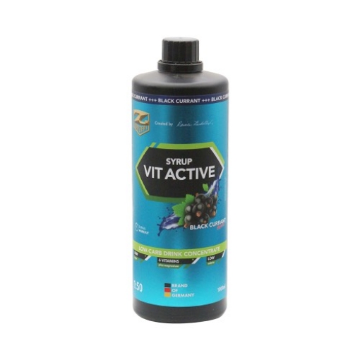 Poza cu VITACTIVE SIIRAPPI + L-KARNITIINI - 1000ML MUSTIKKA