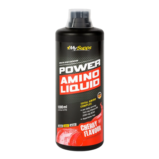 Poza cu My Supps Power Amino Nestemäinen - 1L Kirsikka - Body Attack